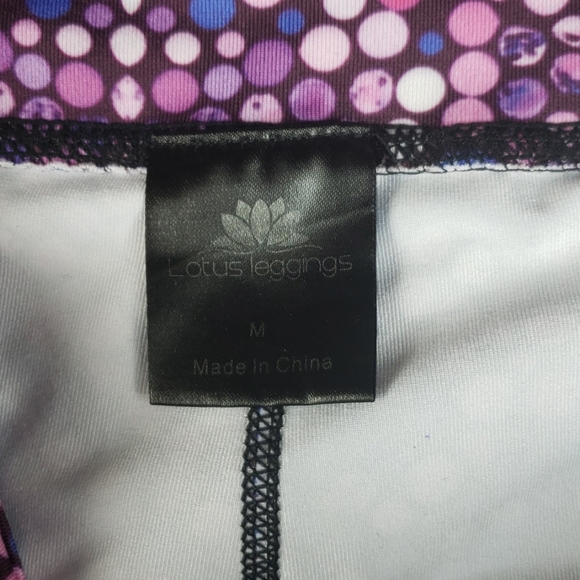 Lotus Mosiac High Rise Full Length Leggings - Picture 4 of 6